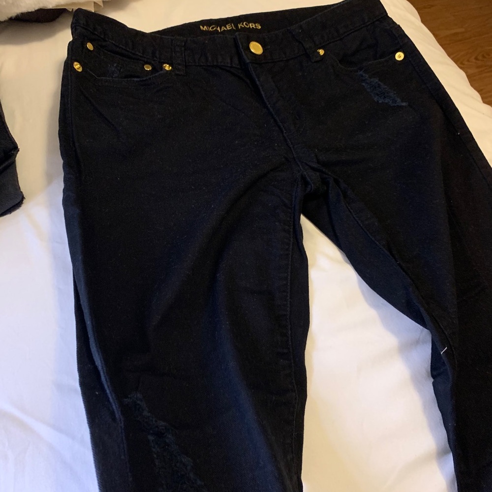 Black MK jeans